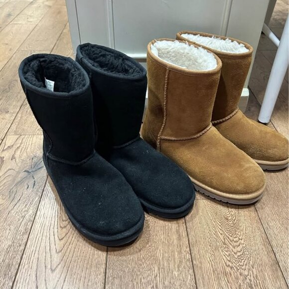 Bundle of 2 pairs Koolaburra by UGG Ladies sz 7 - Picture 2 of 8